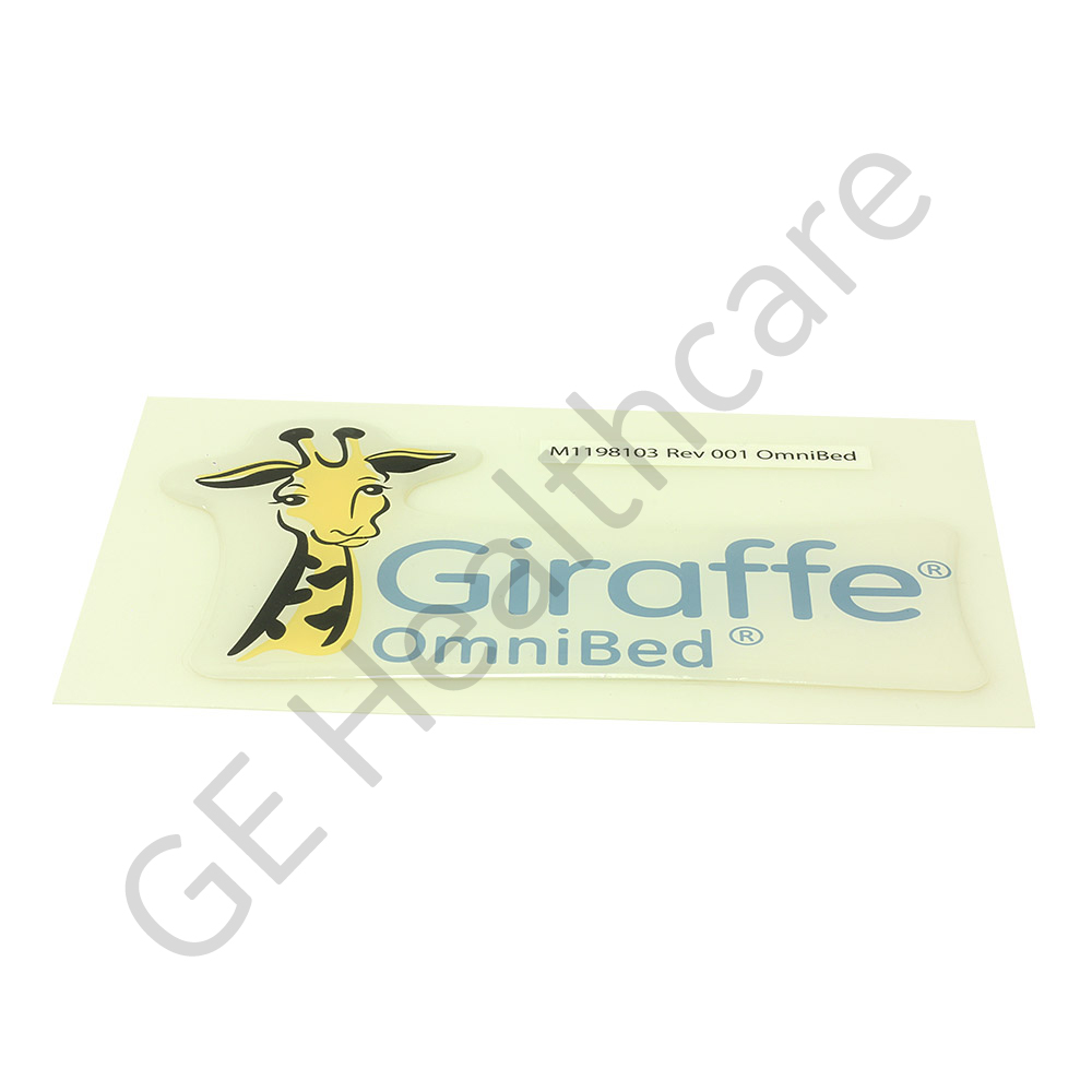 STICKER, LABEL BRANDING GIRAFFE OMNIBED STICKER, LABEL BRANDING GIRAFFE OMNIBED